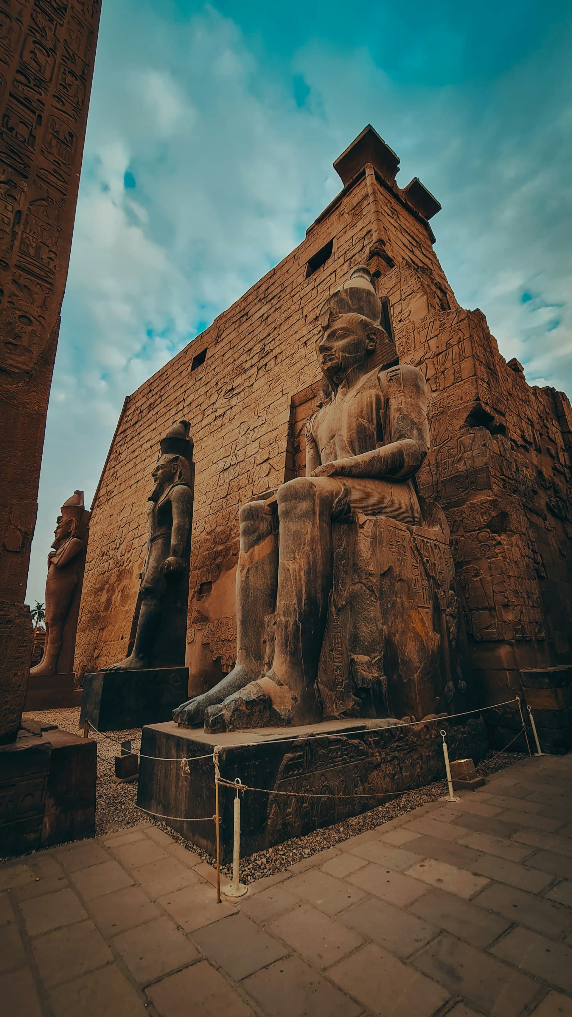 The ancient temples of Luxor